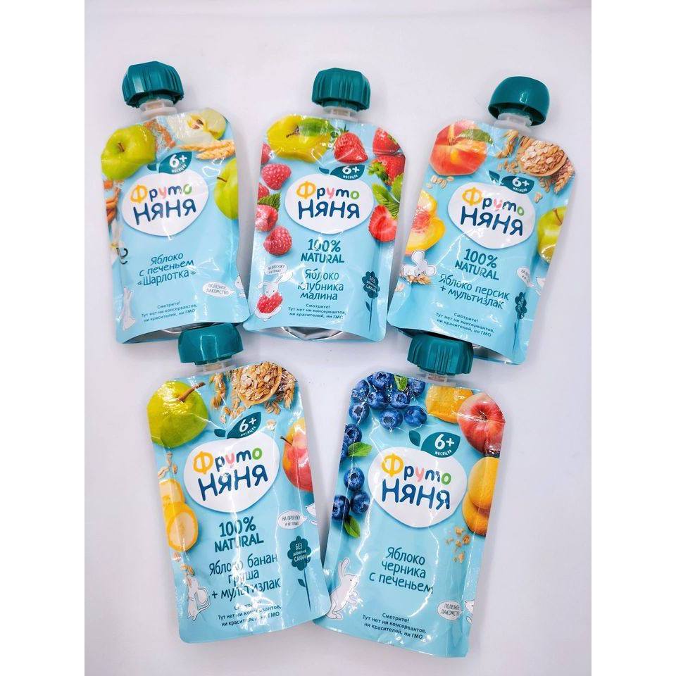 Hoa quả nghiền Fruto cho bé từ 6 tháng Tibongstore.