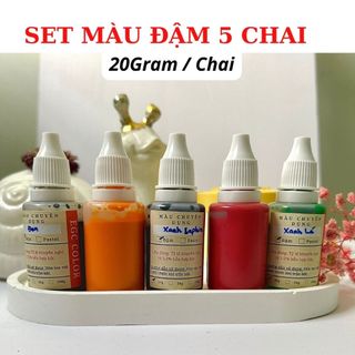 EGC -  Set màu nước đổ khuôn khay tượng chuyên dụng DIY, decor