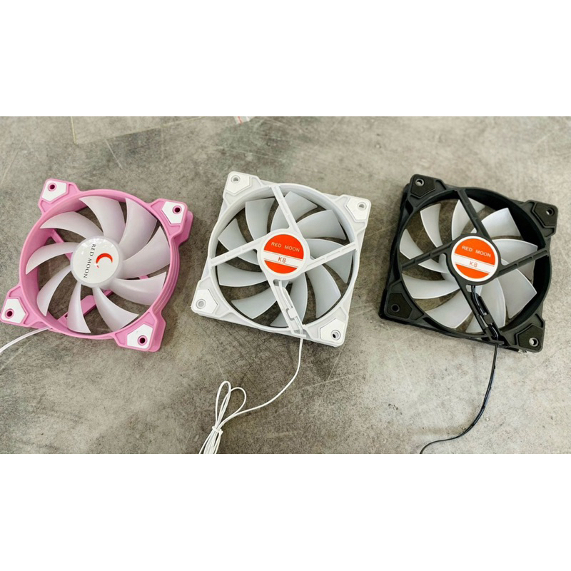 FAN LED COOLMOON K8 ( nguồn trực tiếp ) MÀU HỒNG -ĐEN -TRẮNG | Shopee ...