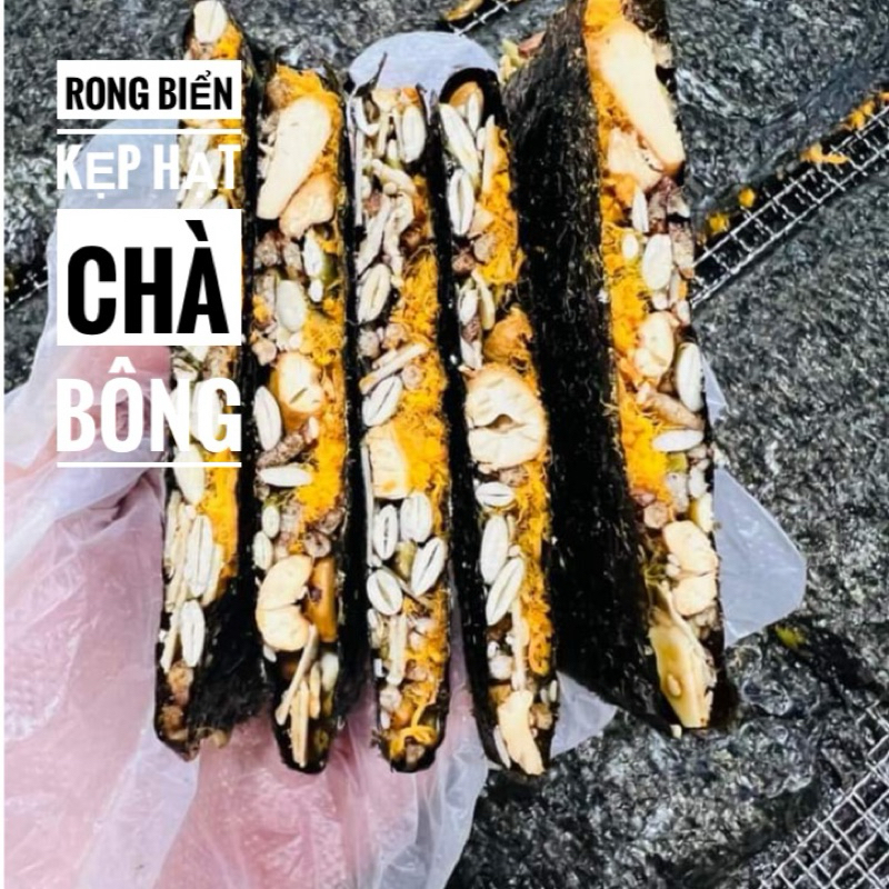500g RONG BIỂN KẸP HẠT CHÀ BÔNG LOẠI 1 | Shopee Việt Nam