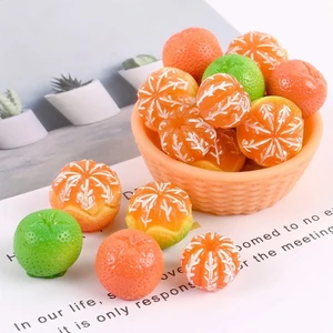 Charm 3D hình quả quýt làm trang trí D.I.Y