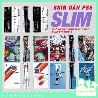 [Sẵn VN] PS5 Slim Disk/Digital Set Skin Decal DIY Dán Trang Trí Dành Cho Máy Game Console Playstation 5 Anime Manga