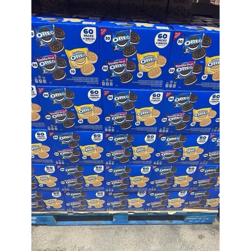 [US]Thùng 60 gói OREO SANDWICH COOKIES VARIETY PACK hàng Mỹ | Shopee ...