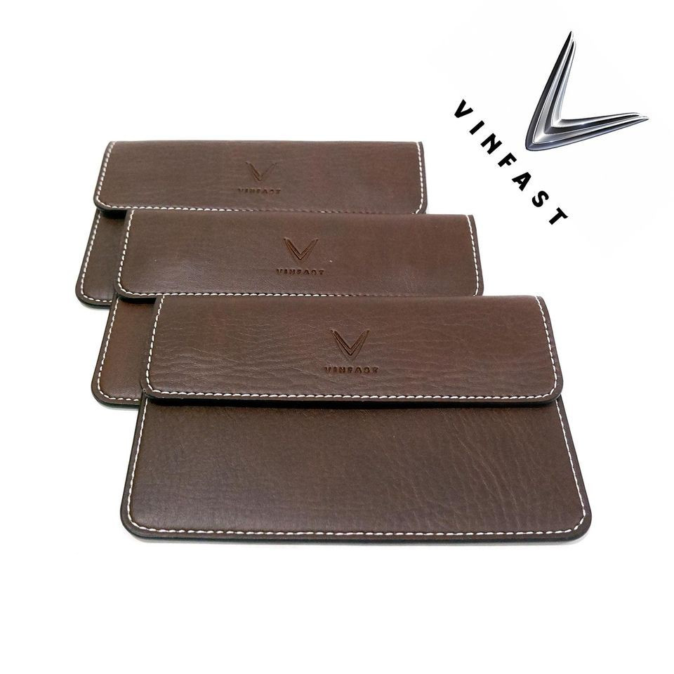 Ví da đựng đăng kiểm, giấy tờ ô tô Cao Cấp - Bóp đựng giấy tờ xe hơi có logo các dòng xe -Chất liệu da tốt Bảo Hành 2Năm