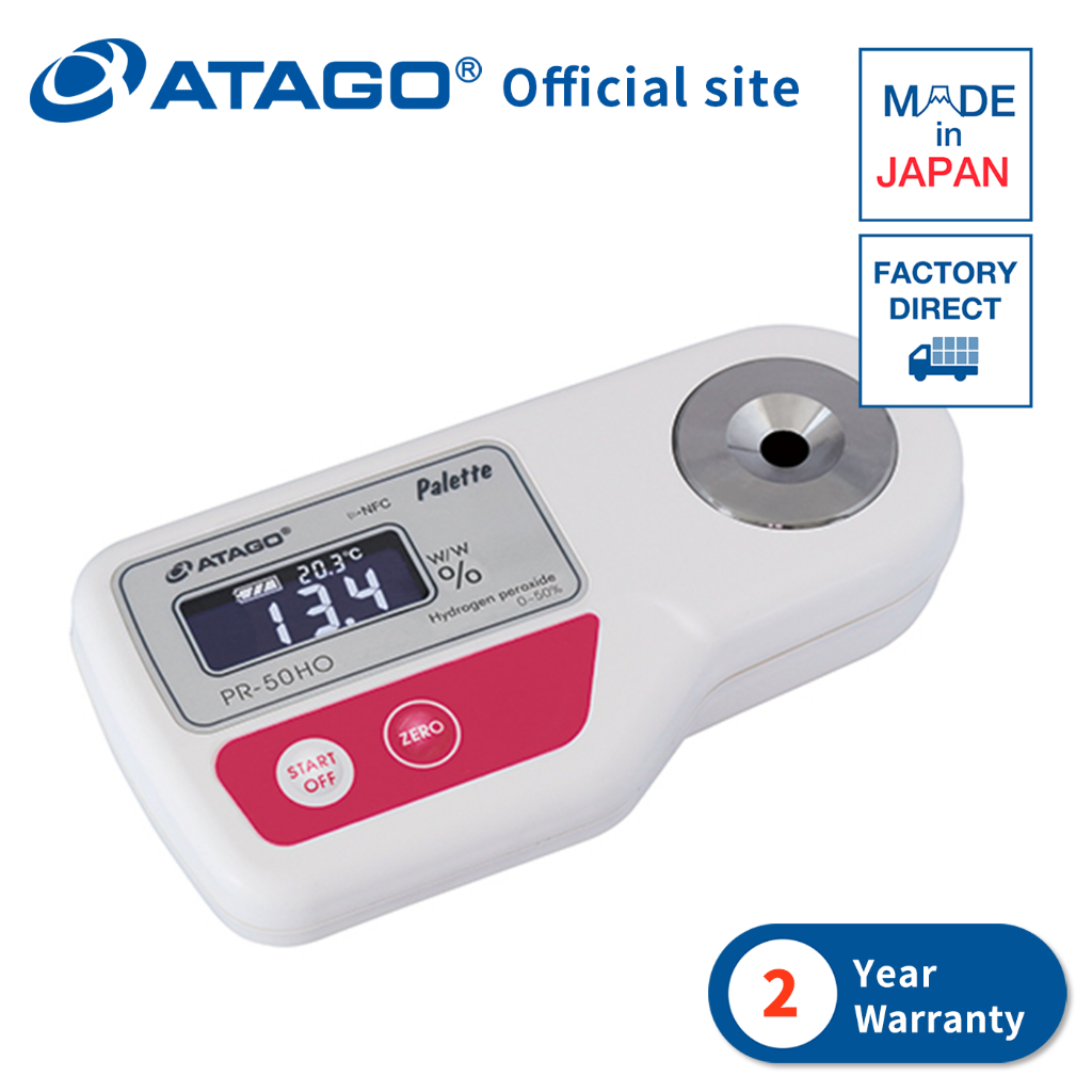 ATAGO Digital Refractometer for Water Solution of Hydrogen Peroxide PR