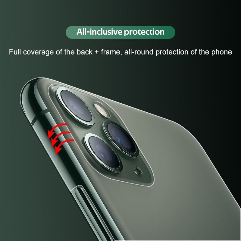 [IPHONE 16 ] Miếng dán PPF full HD mặt lưng và viền KOLEAD P33 chống trầy xước, bảo vệ điện thoại cho iphone 12 13 14 15
