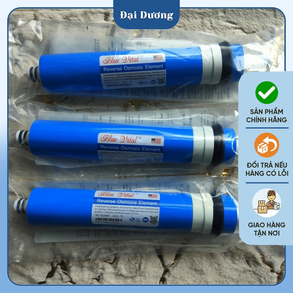 Lõi lọc nước số 4, màng RO Bluvita dow 13V chính hãng dùng cho máy lọc nước gia đình