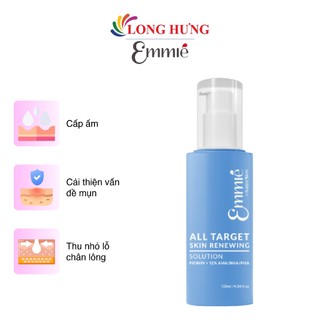 Tẩy tế bào chết hóa học Emmié By Happyskin All Target Skin Renewing Solution Pionin + 12% AHA/BHA/PHA (120ml)