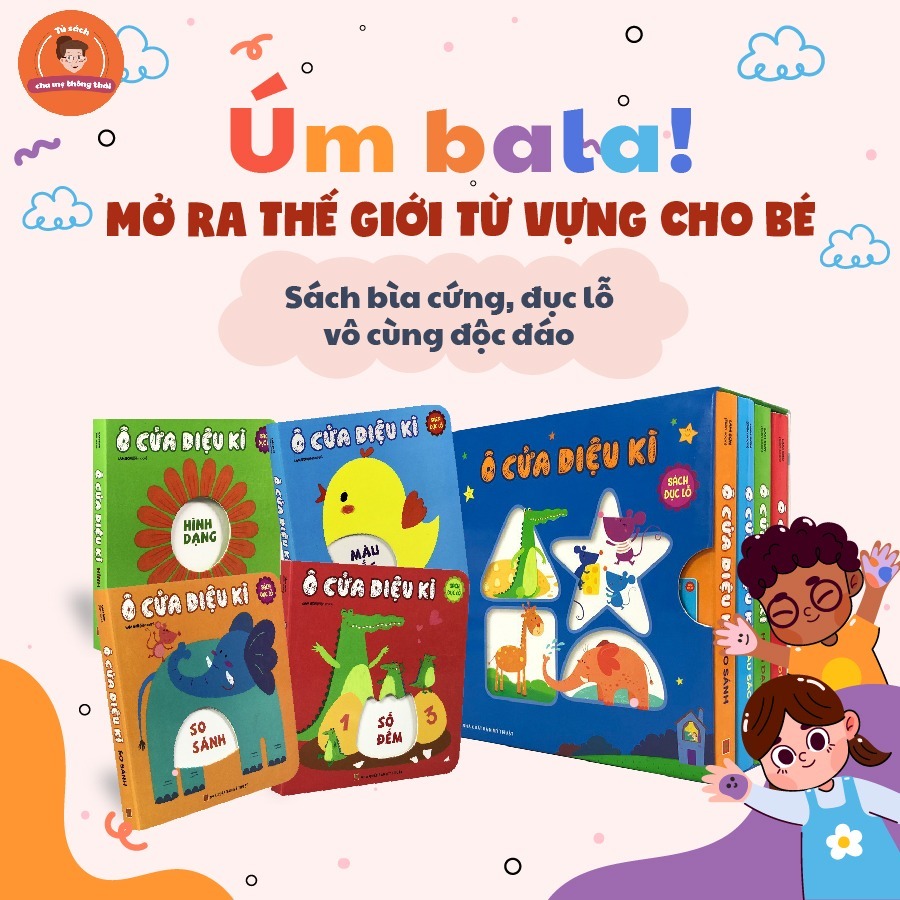 Ảnh Sách: Combo Ô Cửa Diệu Kì - Sách Đục Lỗ 2