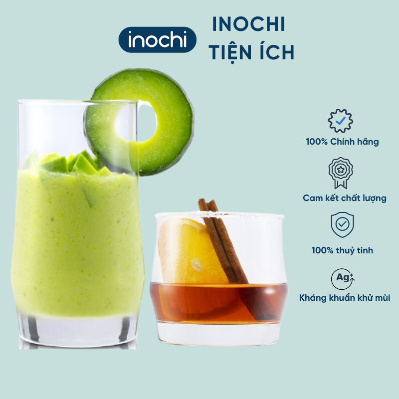 Bộ 6 cốc thuỷ tinh Hakone Kempt - CHÍNH HÃNG INOCHI