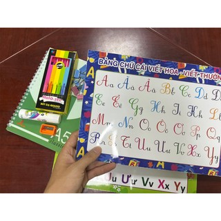 Bảng Chữ Cái, Bảng chữ cái tiếng việt, Bảng chữ cái cho bé, Sách cho bé, Dụng cụ học tập