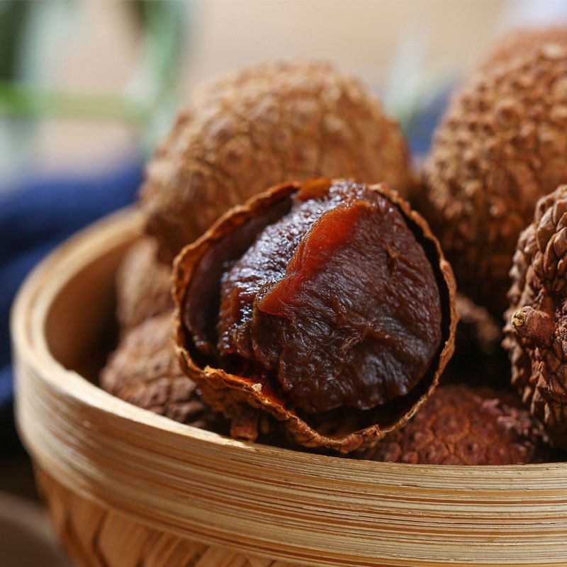 1Kg Vải Sấy Khô Lục Ngạn/ 500g