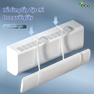 Tắm chắn gió điều hòa cao cấp ECO xoay 180 độ điều chỉnh kích thước, Tấm chắn máy lạnh đảo hướng gió