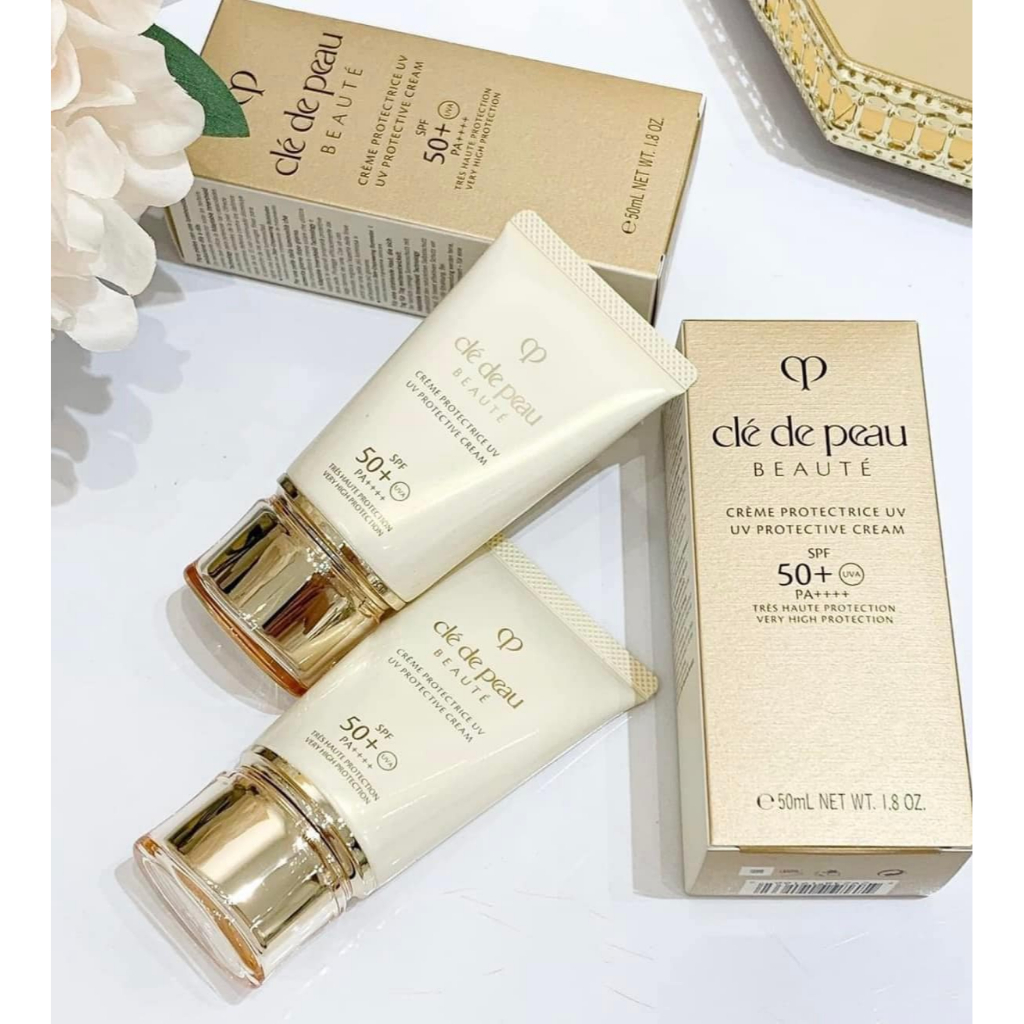 BẢn MỚi Kem Chống Nắng Cle De Peau Uv Protection Cream Spf 50 50ml Shopee Việt Nam 5154