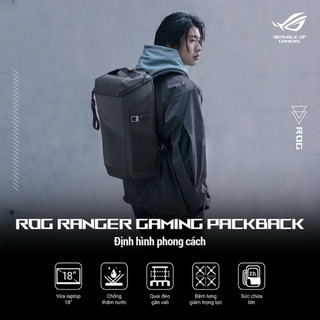 Balo ASUS ROG Ranger BP2701 - Balo Gaming chính hãng Asus - Balo Nam đẹp Túi chống sốc Laptop