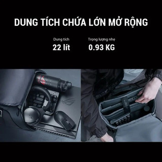 Balo ASUS ROG Ranger BP2701 - Balo Gaming chính hãng Asus - Balo Nam đẹp Túi chống sốc Laptop