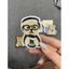 patch vải ủi nhiệt thêu hình thời trang bộ gấu