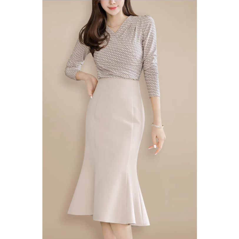 Chân Váy Đuôi Cá Tôn Dáng Thiết Kế 7 Mảnh_Thời Trang Hè Thu 2024_SHOPNGOCTRANG19