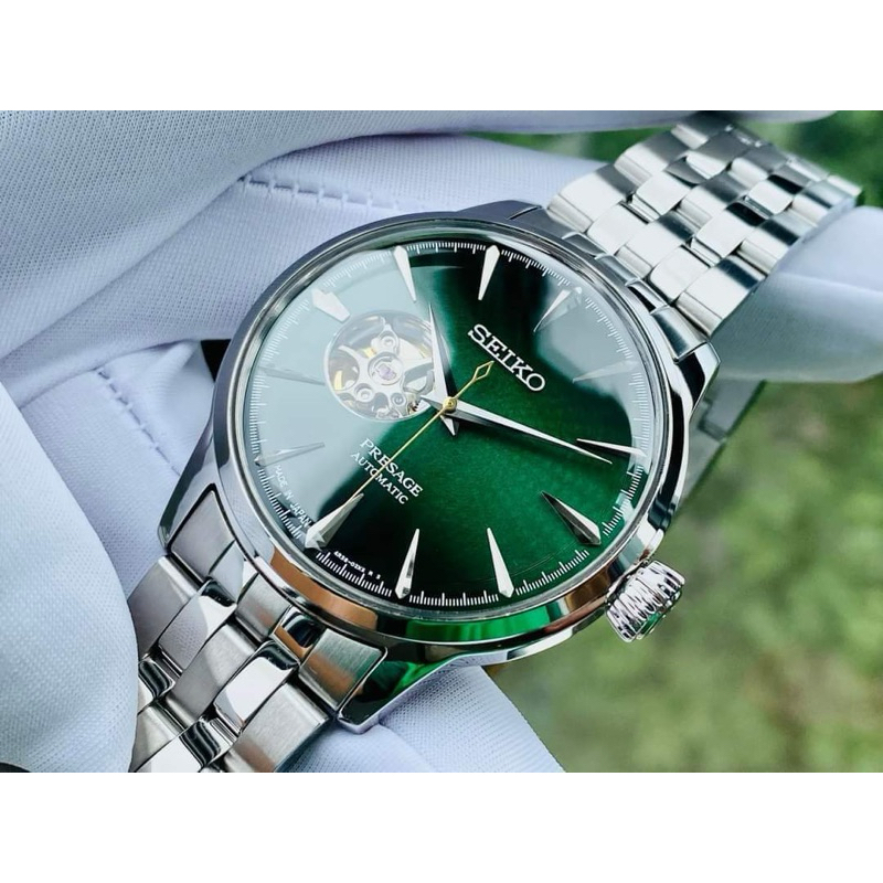 ĐỒNG HỒ NAM CHÍNH HÃNG Seiko SSA441J1 Automatic Presage Cocktail Time ...