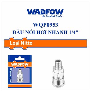 WADFOW Đầu nối hơi  nhanh 1/4" WQP0953