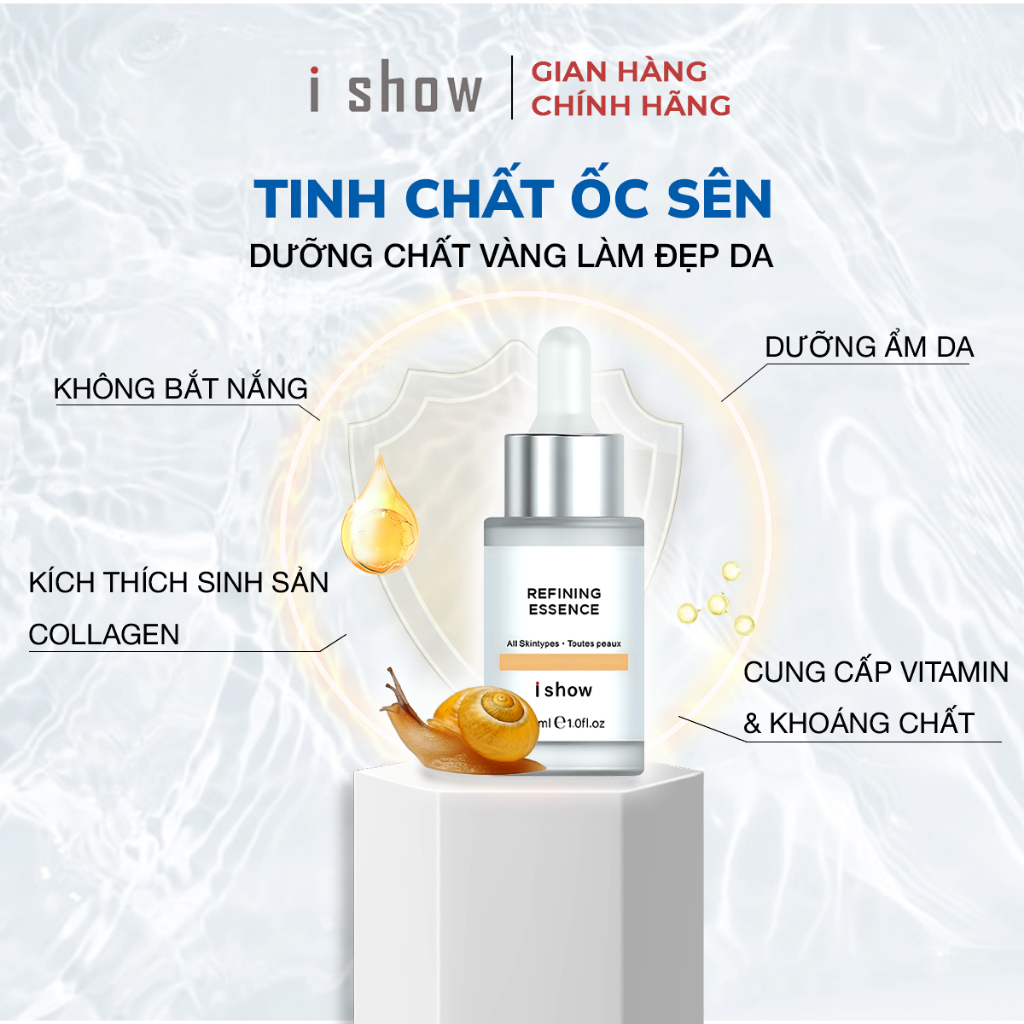 Ảnh Serum Dưỡng Trắng Da I SHOW Giúp Da Trắng Sáng Đều Màu Giảm Thâm Mụn Ngăn Ngừa Lão Hóa 2