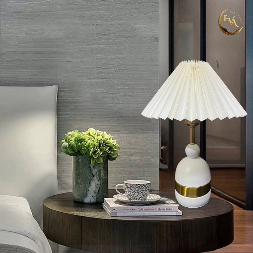 Đèn bàn Đèn Decor  EVA1005 trang trí phòng khách, phòng ngủ, bàn làm việc sang trọng bảo hành 12 tháng