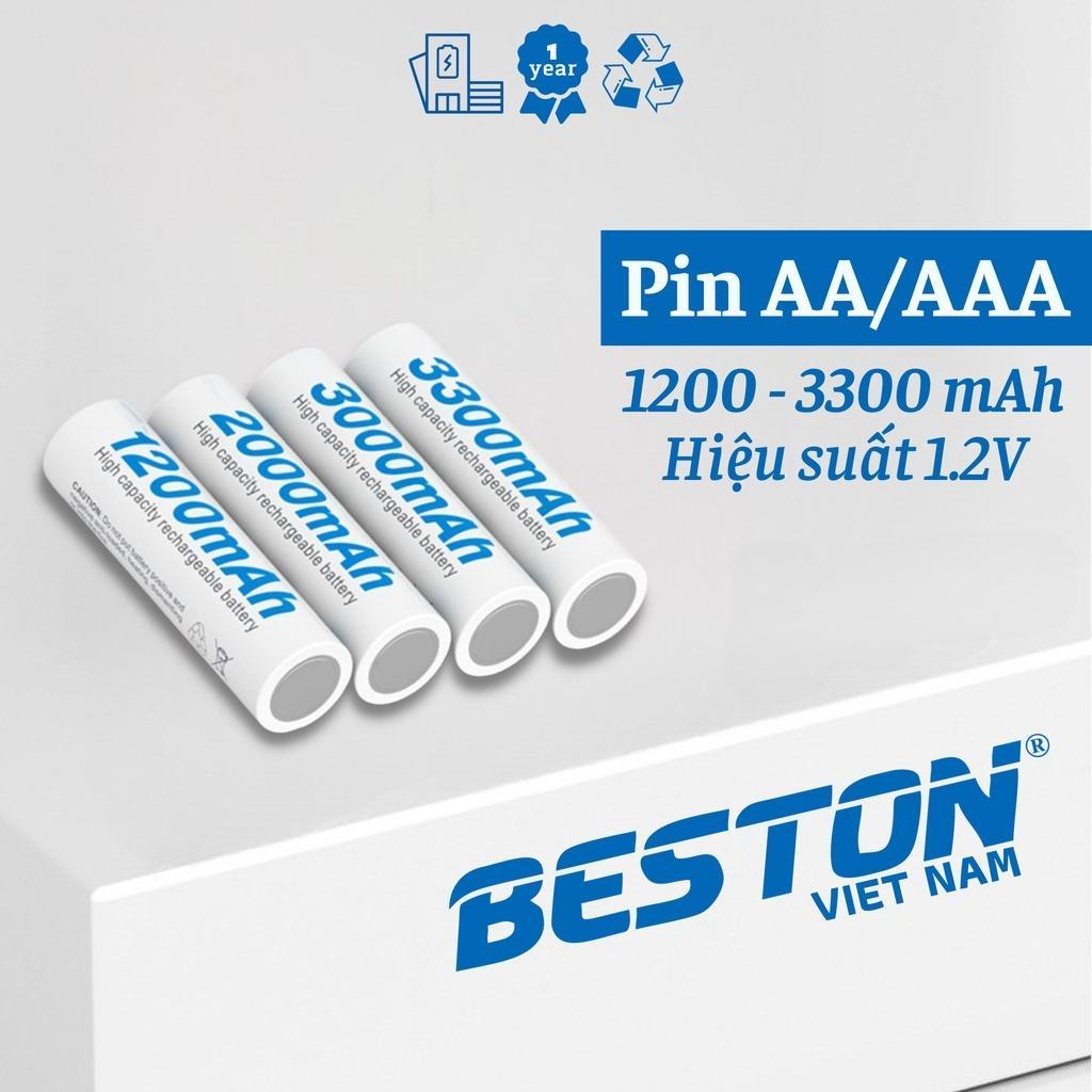 Pin sạc BESTON 1.2V AA 1200/2000/3000mAh chính hãng thích hợp dùng cho ...