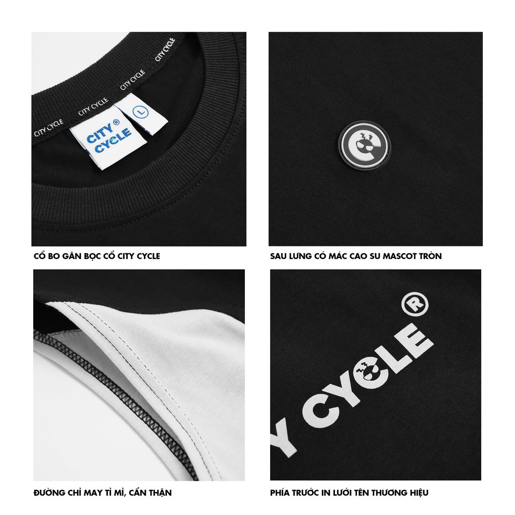 Áo Tanktop Light Strip Local Brand Chính Hãng City Cycle chất liệu cotton cao cấp form rộng unisex