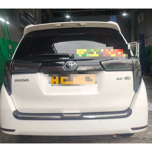 Ốp chồng trầy cốp ngoài Toyota Innova đời 2008 đến 2022, ốp cốp nhựa 3D cao cấp. Chống xước cốp toyota