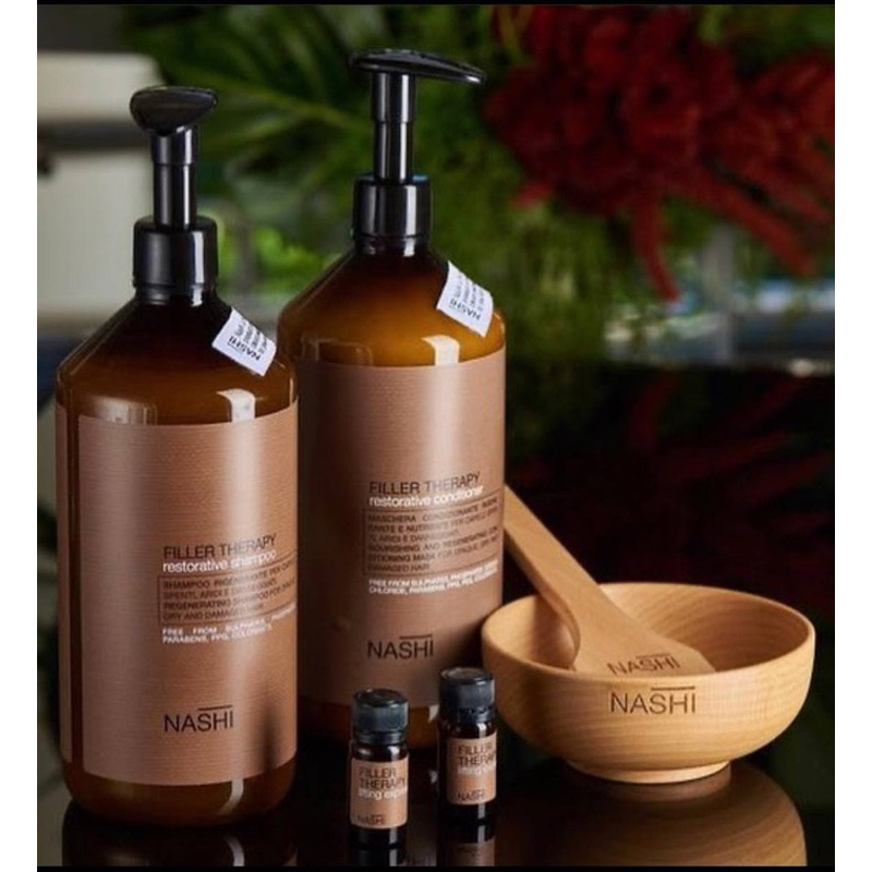DẦU GỘI XẢ NASHI FILLER THERAPY RESTORATIVE 250ml - 150ml - 1000ML | Shopee  Việt Nam