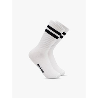 Tất unisex cổ cao cotton kháng khuẩn phong cách gen Z, gen Y ONOFF - 15AR24A114