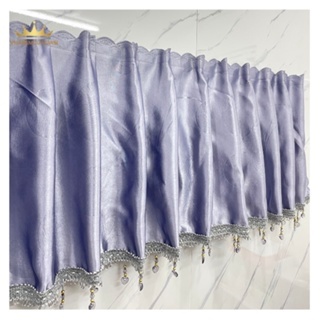 Yếm rèm cửa sổ dán tường loại 1 dùng trang trí decor phòng khách, phòng ...