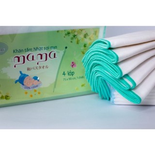 Khăn tắm xô Nhật Mama Beevn 4 lớp, 6 lớp siêu thấm