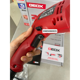 Máy khoan GEOX GL60220 680W nhỏ gọn đầu tự động 10mm tiện dụng