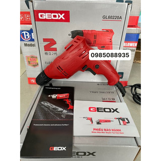 Máy khoan GEOX GL60220 680W nhỏ gọn đầu tự động 10mm tiện dụng