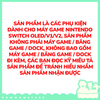 [Sẵn VN] Oled/V1/V2 Set Phụ Kiện Case Ốp / Hộp Băng / Túi Đựng Dành Cho Máy Game Cầm Tay Nintendo Switch Zelda New BOTW