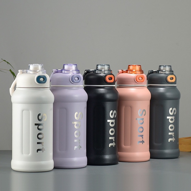 CHỈ CÒN MÀU TÍM - Bình giữ nhiệt thể thao Sport 800ml có quai xách tiện lợi