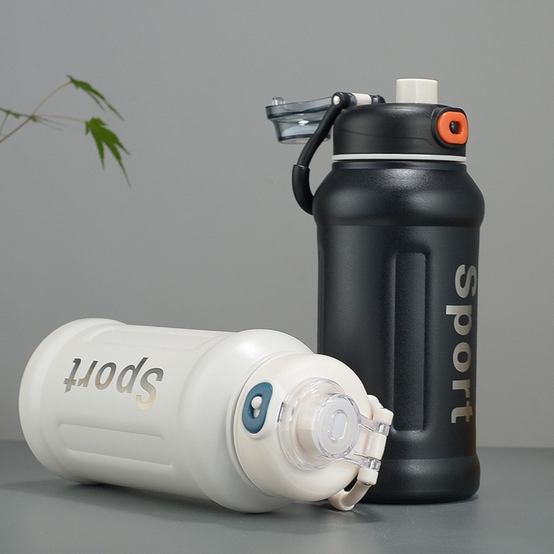 CHỈ CÒN MÀU TÍM - Bình giữ nhiệt thể thao Sport 800ml có quai xách tiện lợi