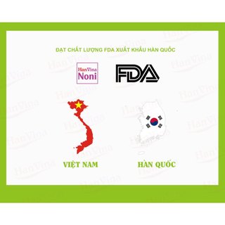 Bột trái nhàu HanVina Noni Powder chính hãng xuất khẩu Hàn Quốc 500g