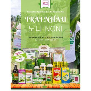 Bột trái nhàu HanVina Noni Powder chính hãng xuất khẩu Hàn Quốc 500g