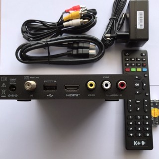 Đầu Thu K+ HD Chính Hãng Full Phụ Kiện - Bảo Hành 12 Tháng [ Chính Hãng ]