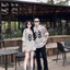 Áo Phông Bạc 88 Cổ Trai Tim Chất Lụa Bóng In 5D Dáng Rộng Unisex Giấu Quần - Áo Thun Nữ Phong Cách Trẻ Trung Hot Trend