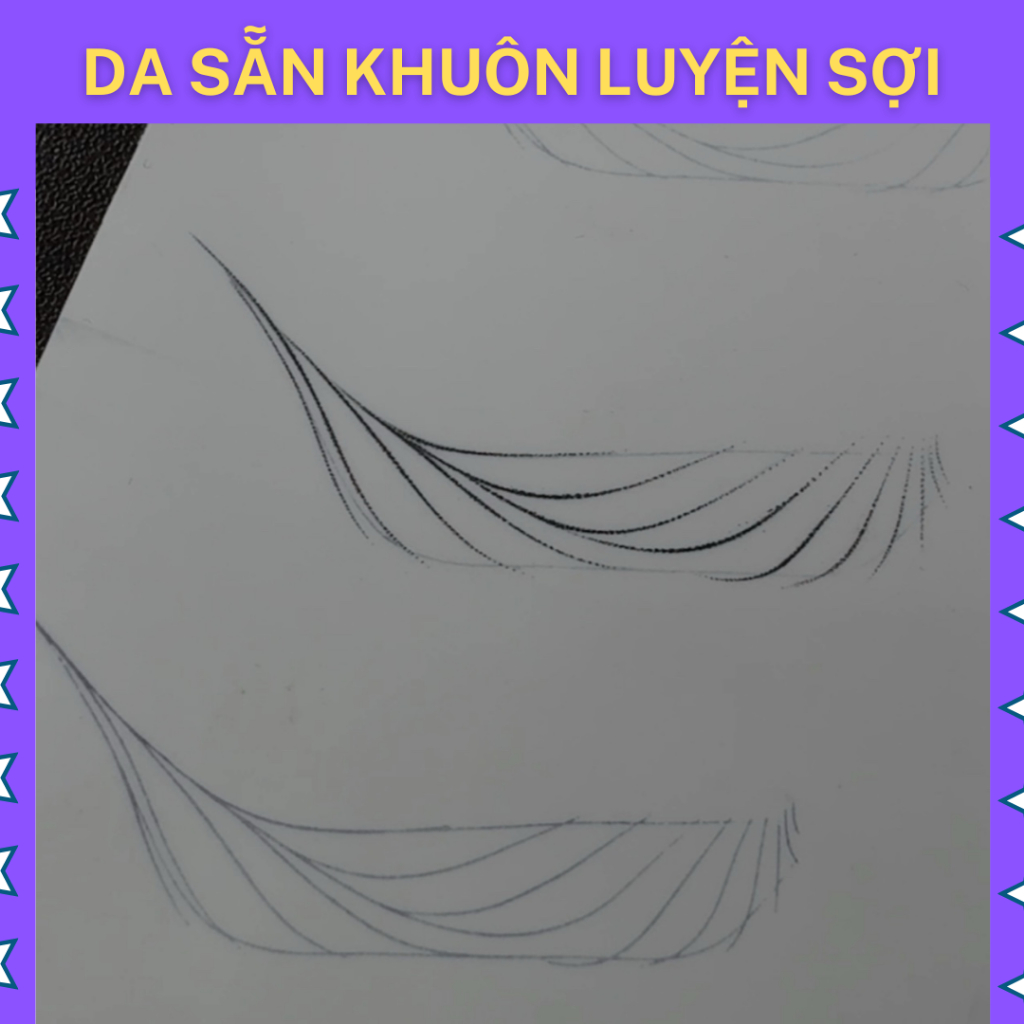 Da Giả Tập Phun Xăm, Da Khuôn để tập luyện tay nghề, Da Silicon Chất Lượng - Da Hồng, Da Bột, Không Bột, Da Trắng Trơn