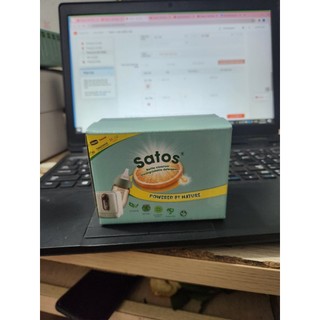 Bột rửa bình sữa Satos cho máy rửa bình sữa hộp 150g