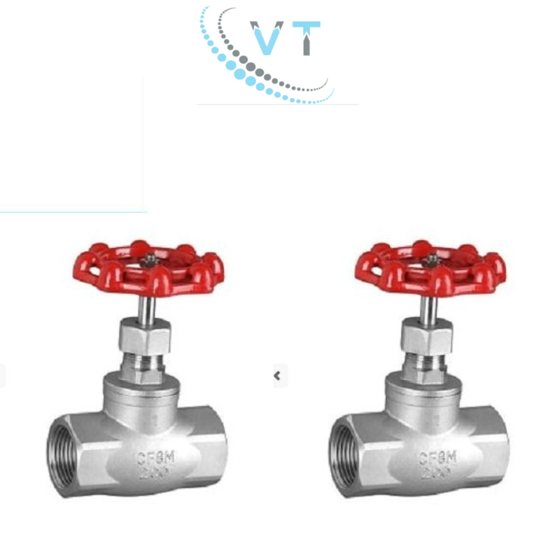 VAN CẦU HƠI REN DN15-DN50 inox 304