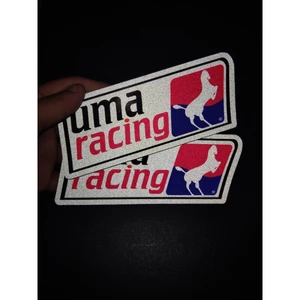 UMA RACING khổng lồ phản quang [15.6x6cm]
