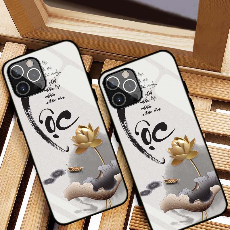 ỐP LƯNG IPHONE 11, 11 PRO, 11 PROMAX HÌNH 555 LƯNG KÍNH CƯỜNG LỰC CAO CẤP