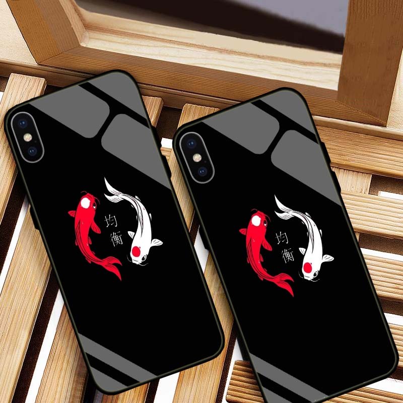 ỐP LƯNG IPHONE X, XR, XS, XSMAX HÌNH 555 LƯNG KÍNH CƯỜNG LỰC CAO CẤP