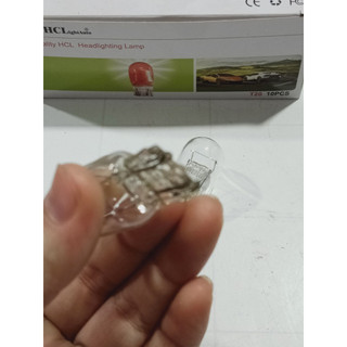 Bóng đèn ô tô chân cắm T20, bóng đèn sợi đốt 2 tóc 12v 21/5W ánh sáng trắng.(Giá 1 bóng)