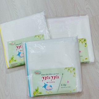Khăn tắm xô Nhật Mama Beevn 4 lớp, 6 lớp siêu thấm